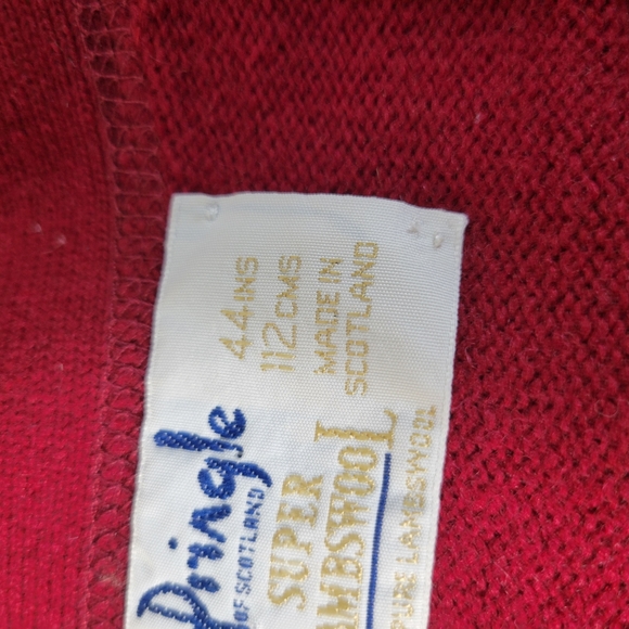 Womans Pringle of Scotland Lambswool Cardigan Gold buttons repair on Back S 44 - Picture 7 of 12